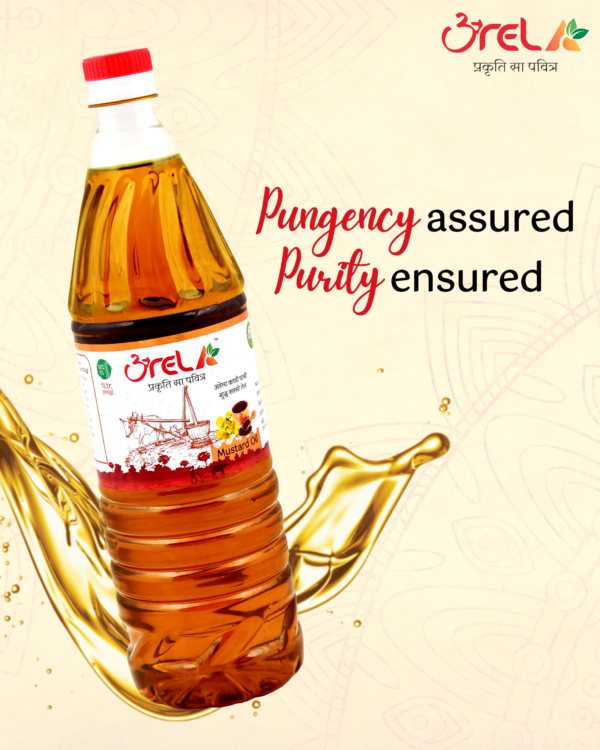 Arela Mustard Oil - 1Ltr - Image 8