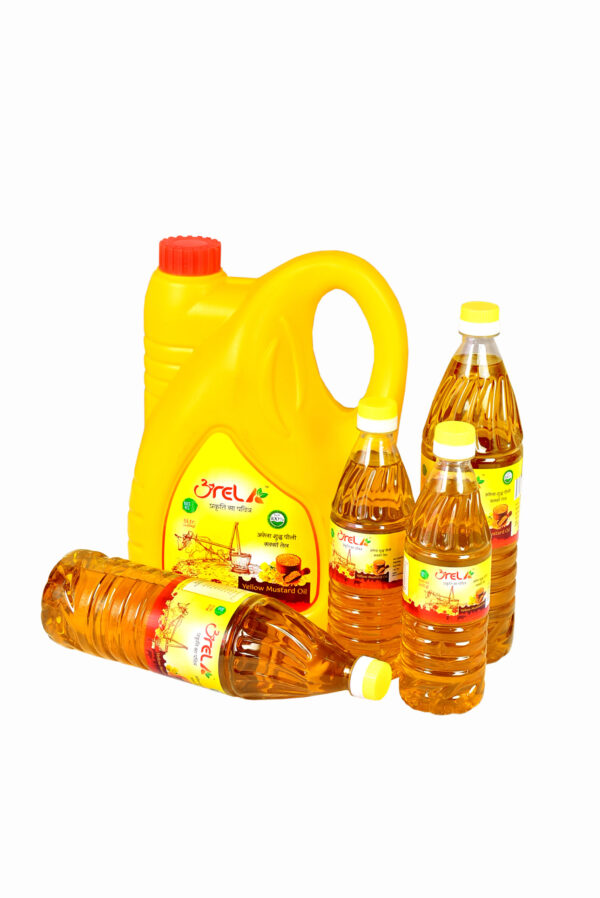 Arela Yellow Mustard Oil - 1Ltr - Image 3